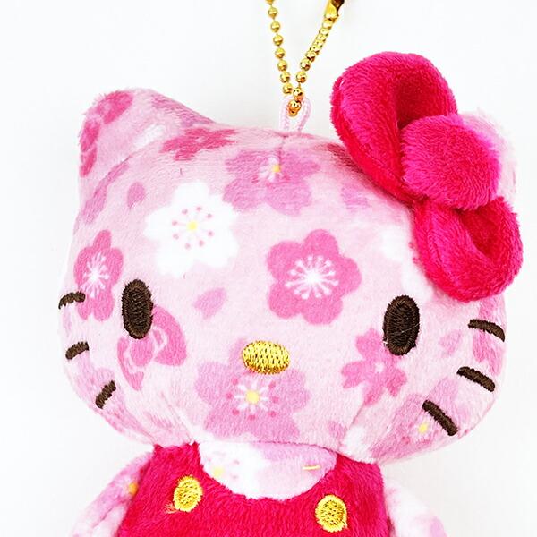 サンリオ 和雑貨シリーズ ボールチェーンマスコット ハローキティ ぬいぐるみ キーホルダー Sanrio 商品画像2：キャラグッズPERFECT WORLD TOKYO