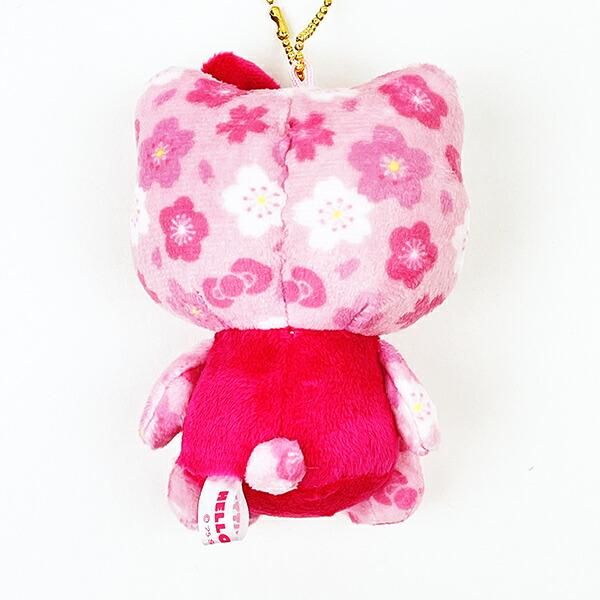 サンリオ 和雑貨シリーズ ボールチェーンマスコット ハローキティ ぬいぐるみ キーホルダー Sanrio 商品画像3：キャラグッズPERFECT WORLD TOKYO