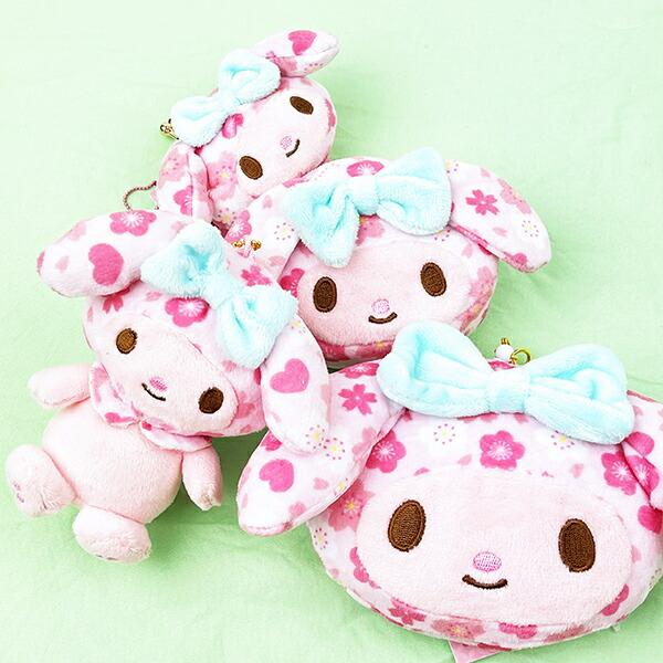 サンリオ 和雑貨シリーズ ボールチェーンマスコット マイメロディ ぬいぐるみ キーホルダー Sanrio 商品画像5：キャラグッズPERFECT WORLD TOKYO