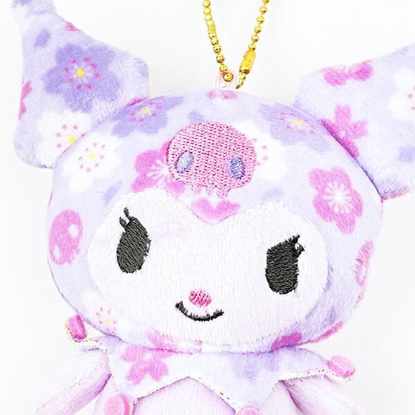 サンリオ 和雑貨シリーズ ボールチェーンマスコット クロミ ぬいぐるみ キーホルダー Sanrio 商品画像2：キャラグッズPERFECT WORLD TOKYO