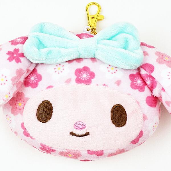 サンリオ 和雑貨シリーズ  フェイスパスケース マイメロディ 定期入れ ICカードケース Sanrio 商品画像2：キャラグッズPERFECT WORLD TOKYO