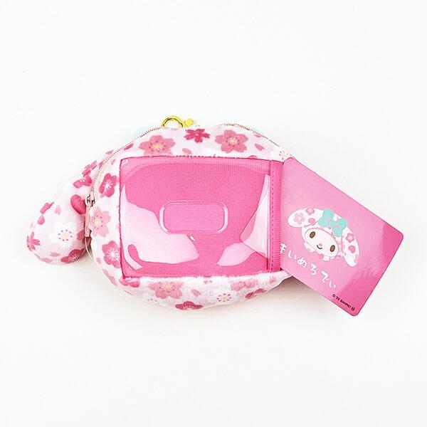 サンリオ 和雑貨シリーズ  フェイスパスケース マイメロディ 定期入れ ICカードケース Sanrio 商品画像3：キャラグッズPERFECT WORLD TOKYO