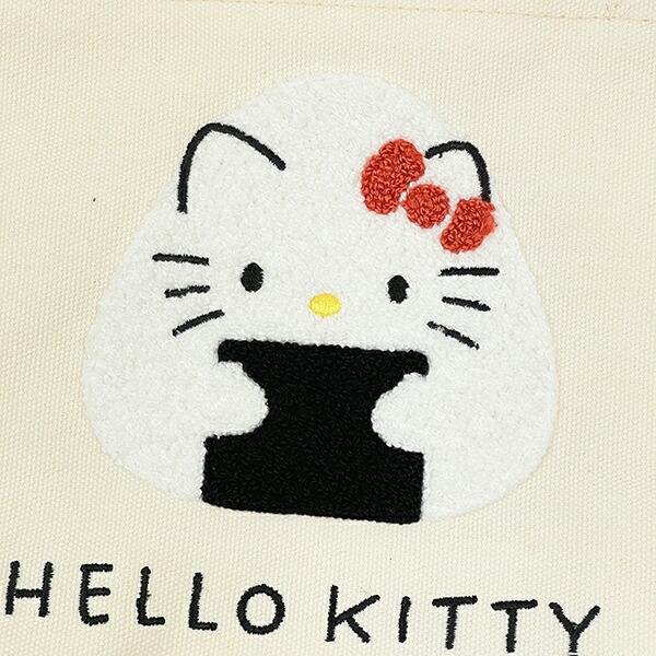サンリオ ハローキティ 帆布サガラ刺繍ミニトートバッグ おにぎりシリーズ  Sanrio 商品画像2：キャラグッズPERFECT WORLD TOKYO