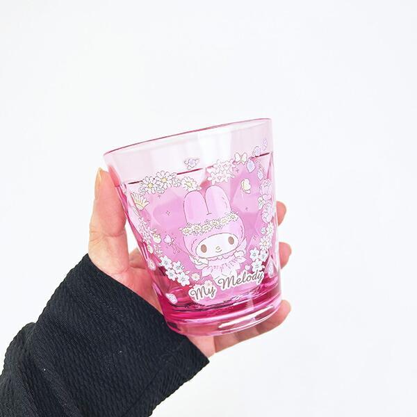 サンリオ マイメロディ キラキラクリアカップ キッズ コップ Sanrio 商品画像5：キャラグッズPERFECT WORLD TOKYO