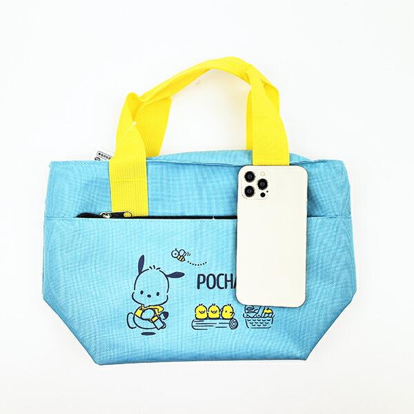 サンリオ ポチャッコ ポケット付きクーラーバッグ ランチ Sanrio 商品画像5：キャラグッズPERFECT WORLD TOKYO