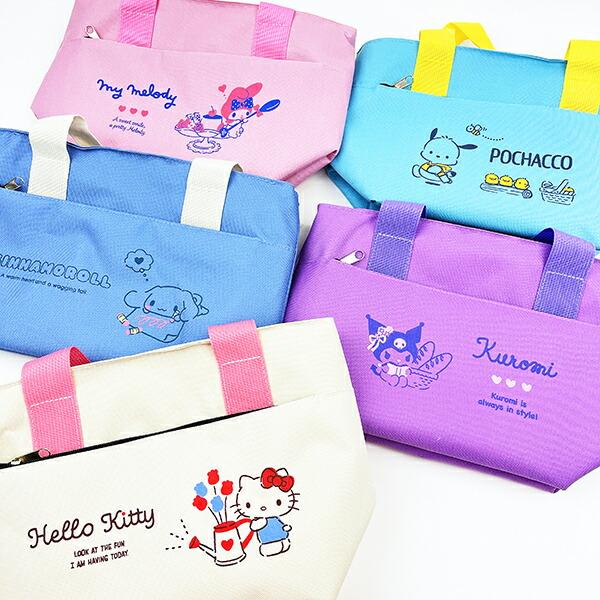 サンリオ ポチャッコ ポケット付きクーラーバッグ ランチ Sanrio 商品画像8：キャラグッズPERFECT WORLD TOKYO