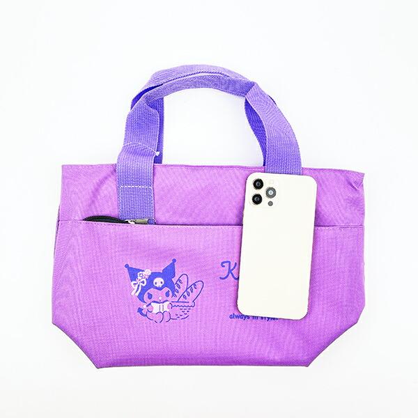 サンリオ クロミ ポケット付きクーラーバッグ ランチ Sanrio 商品画像5：キャラグッズPERFECT WORLD TOKYO