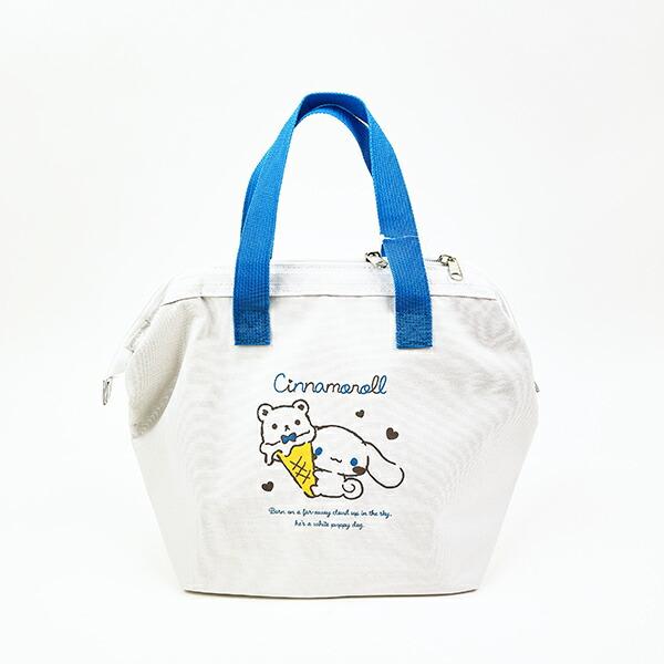 サンリオ シナモロール ワイヤー付き保冷バッグ ランチ シナモン Sanrio