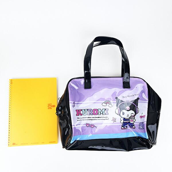 サンリオ クロミ ビニールボストンバッグ キッズ スクール Sanrio 商品画像5：キャラグッズPERFECT WORLD TOKYO