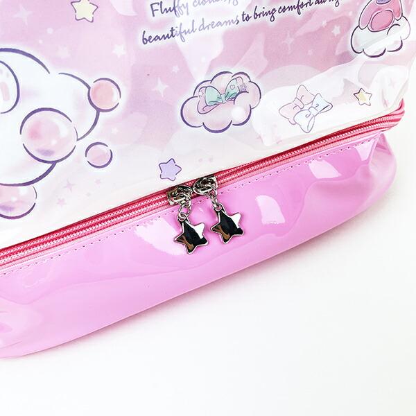 サンリオ マイメロディ ポケット付きビニールボストンバッグ キッズ スクール Sanrio 商品画像3：キャラグッズPERFECT WORLD TOKYO