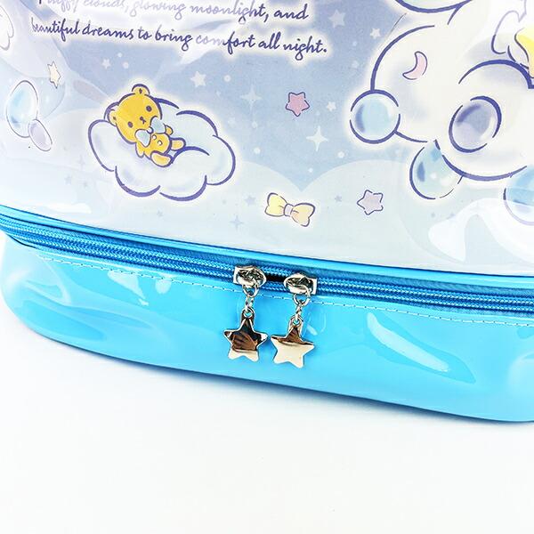 サンリオ シナモロール ポケット付きビニールボストンバッグ キッズ スクール Sanrio 商品画像3：キャラグッズPERFECT WORLD TOKYO