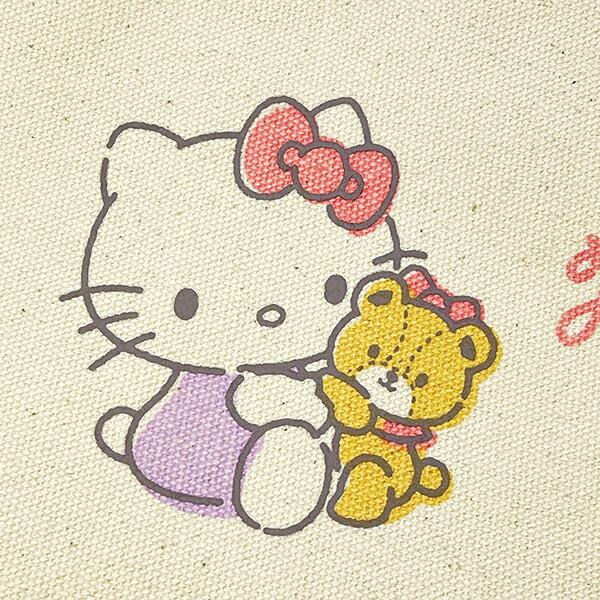 サンリオ ハローキティ  帆布ミニトートバッグ Sanrio 商品画像2：キャラグッズPERFECT WORLD TOKYO