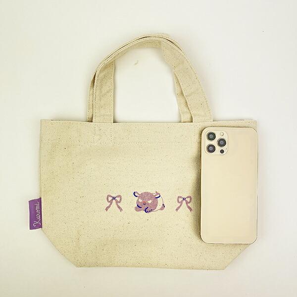 サンリオ クロミ  帆布ミニトートバッグ Sanrio 商品画像3：キャラグッズPERFECT WORLD TOKYO