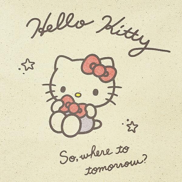 サンリオ ハローキティ 帆布トートバッグ Sanrio 商品画像2：キャラグッズPERFECT WORLD TOKYO