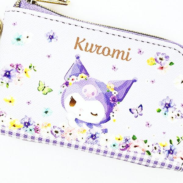 サンリオ クロミ リールキーケース キーホルダー 鍵入れ パープル 商品画像2：キャラグッズPERFECT WORLD TOKYO