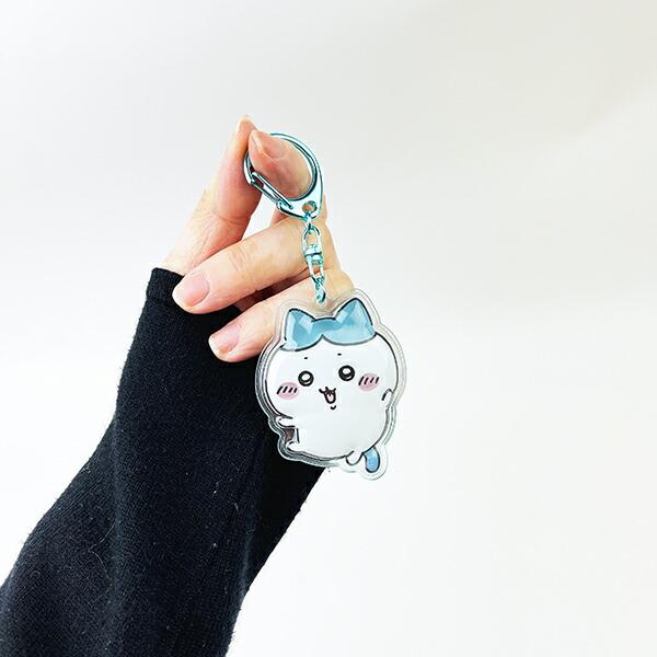ちいかわ ぷっくりったいキーホルダー ハチワレ アクリル 商品画像4：キャラグッズPERFECT WORLD TOKYO