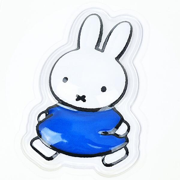 ミッフィー miffy ぷっくりったいステッカー  ブルー 商品画像2：キャラグッズPERFECT WORLD TOKYO