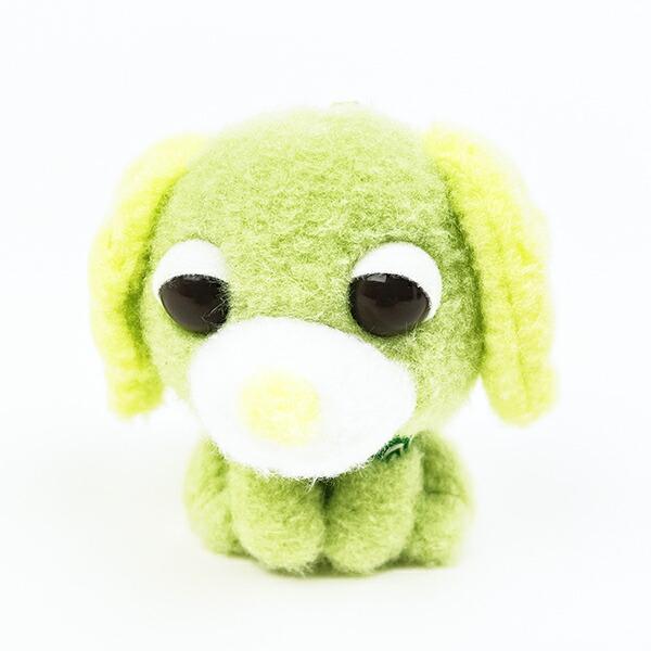 お茶犬 リョク ボールチェーンマスコット ふわふわシリーズ キーホルダー 商品画像2：キャラグッズPERFECT WORLD TOKYO