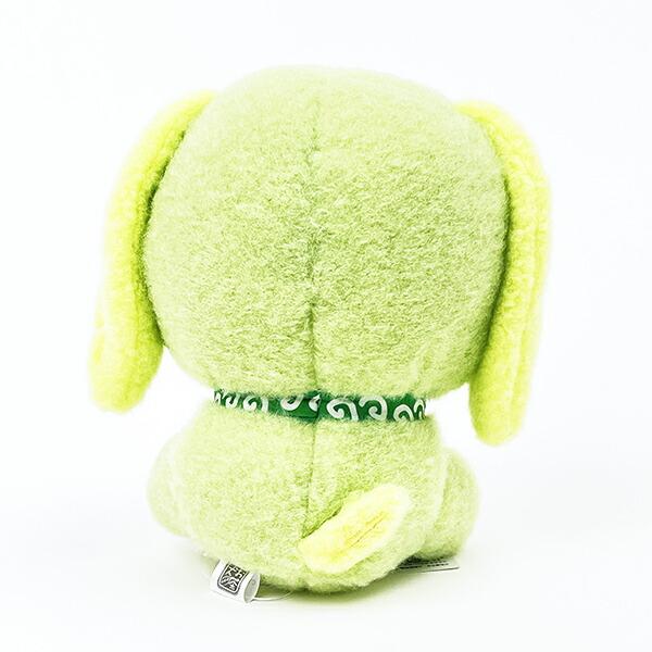 お茶犬 リョク ぬいぐるみ ふわふわシリーズ 商品画像4：キャラグッズPERFECT WORLD TOKYO