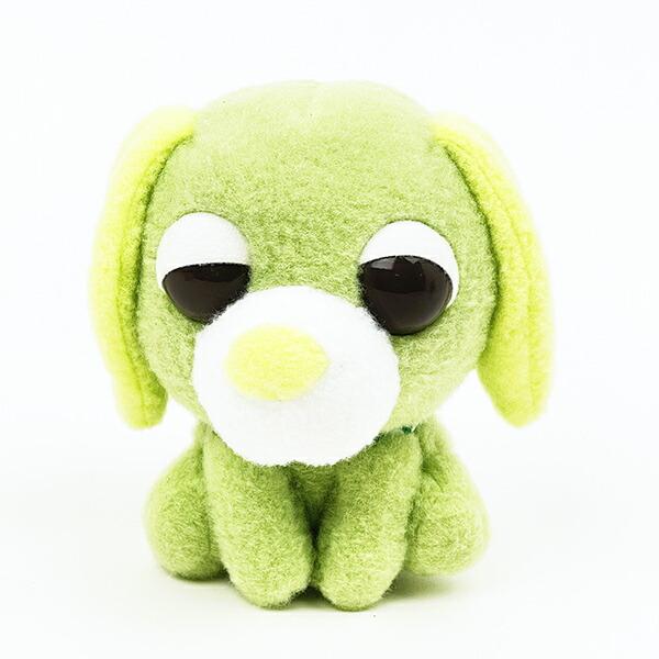 お茶犬 リョク ぬいぐるみ ふわふわシリーズ