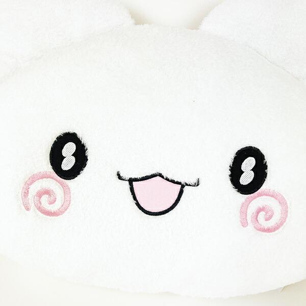 サンリオ はなまるおばけ 口開け フェイスクッション ふんわり光るシリーズ Sanrio 商品画像2：キャラグッズPERFECT WORLD TOKYO