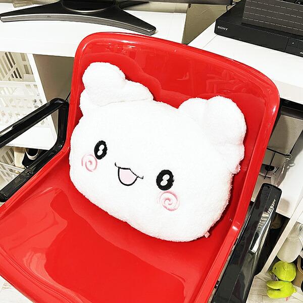 サンリオ はなまるおばけ 口開け フェイスクッション ふんわり光るシリーズ Sanrio 商品画像5：キャラグッズPERFECT WORLD TOKYO