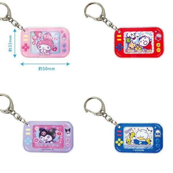 サンリオ ゲーム機型 アクリルキーホルダー 胸キュンメモリーズ 全8種 コンプリートBOX Sanrio 商品画像2：キャラグッズPERFECT WORLD TOKYO