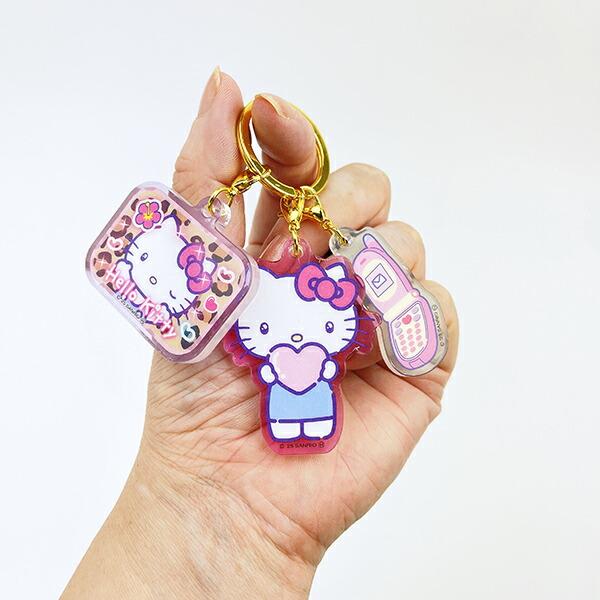 サンリオ ハローキティ 3連アクリルキーホルダー 胸キュンメモリーズ Sanrio 商品画像3：キャラグッズPERFECT WORLD TOKYO
