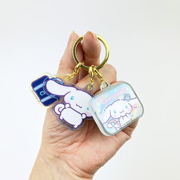 サンリオ シナモロール 3連アクリルキーホルダー 胸キュンメモリーズ シナモン Sanrio 商品画像3：キャラグッズPERFECT WORLD TOKYO