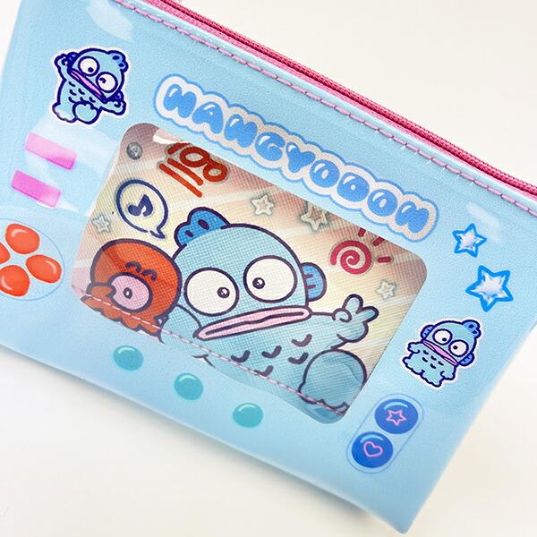 サンリオ ハンギョドン ゲーム機風ポーチ 胸キュンメモリーズ  Sanrio 商品画像2：キャラグッズPERFECT WORLD TOKYO