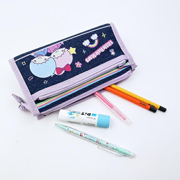 サンリオ キキララ デニムポーチ 胸キュンメモリーズ 平成レトロ Sanrio 商品画像5：キャラグッズPERFECT WORLD TOKYO