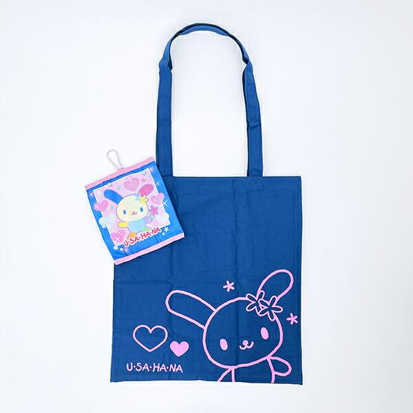 サンリオ ウサハナ 折りたたみカジュアルトートバッグ 胸キュンメモリーズ Sa･･･