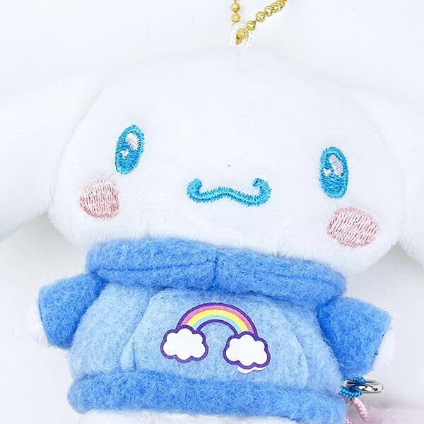 サンリオ シナモロール ボールマスコットキーホルダー 胸キュンメモリーズ 平成レトロ シナモン Sanrio 商品画像2：キャラグッズPERFECT WORLD TOKYO