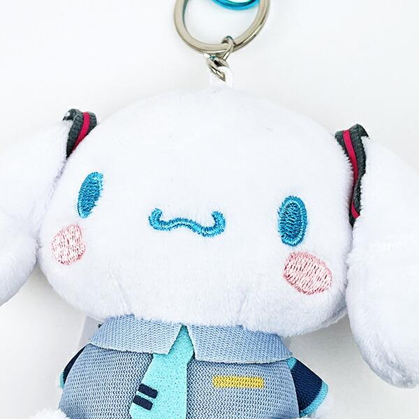 サンリオ 初音ミク×シナモロール カラビナ付きマスコット シナモン Sanrio 商品画像2：キャラグッズPERFECT WORLD TOKYO