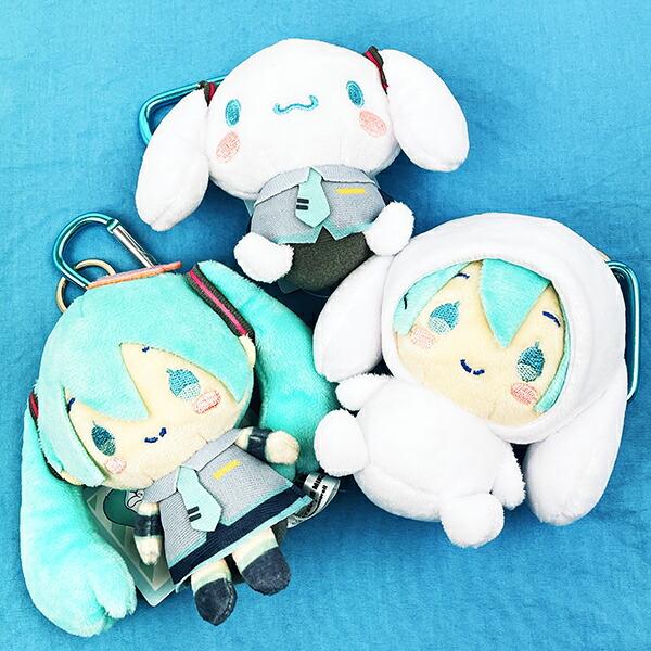 サンリオ 初音ミク×シナモロール カラビナ付きマスコット シナモン Sanrio 商品画像5：キャラグッズPERFECT WORLD TOKYO