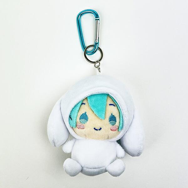 サンリオ 初音ミク×シナモロール カラビナ付きマスコット きぐるみ シナモン･･･