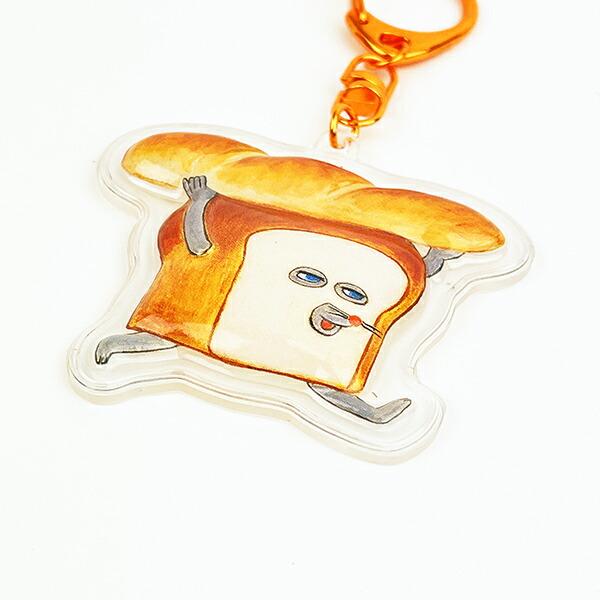 パンどろぼう ぷっくりったいキーホルダー オレンジ 商品画像2：キャラグッズPERFECT WORLD TOKYO