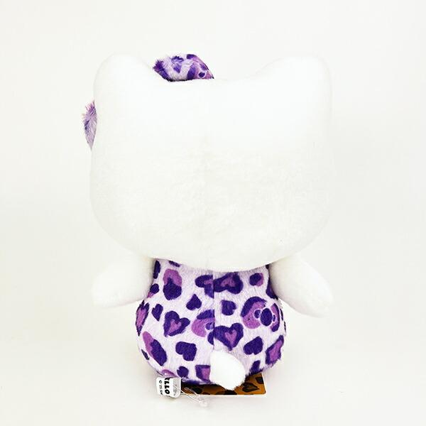 サンリオ ハローキティ ヒョウ柄シリーズ お座りぬいぐるみ パープル Sanrio 商品画像4：キャラグッズPERFECT WORLD TOKYO