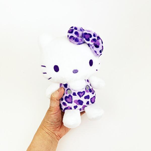 サンリオ ハローキティ ヒョウ柄シリーズ お座りぬいぐるみ パープル Sanrio 商品画像5：キャラグッズPERFECT WORLD TOKYO
