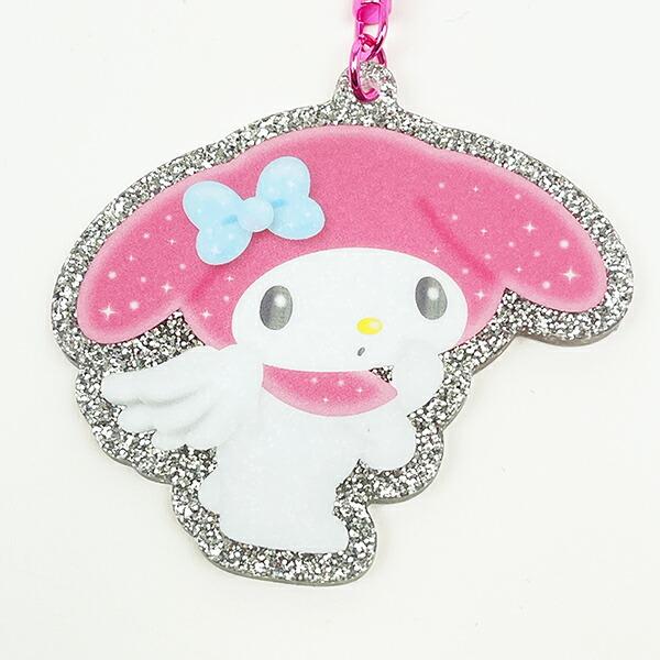 サンリオ マイメロディ ピンク エンジェルシリーズ アクリルキーホルダー Sanrio 商品画像2：キャラグッズPERFECT WORLD TOKYO