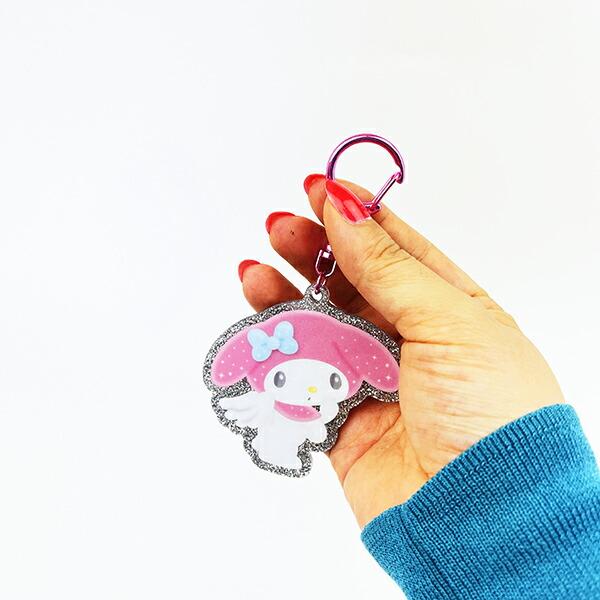 サンリオ マイメロディ ピンク エンジェルシリーズ アクリルキーホルダー Sanrio 商品画像4：キャラグッズPERFECT WORLD TOKYO