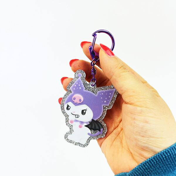 サンリオ クロミ パープル エンジェルシリーズ アクリルキーホルダー Sanrio 商品画像3：キャラグッズPERFECT WORLD TOKYO