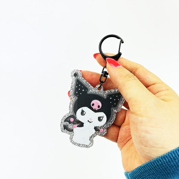 サンリオ クロミ ブラック エンジェルシリーズ アクリルキーホルダー Sanrio 商品画像4：キャラグッズPERFECT WORLD TOKYO