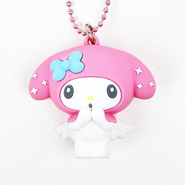 サンリオ マイメロディ ピンク エンジェルシリーズ PVCマスコット キーホルダー Sanrio 商品画像2：キャラグッズPERFECT WORLD TOKYO