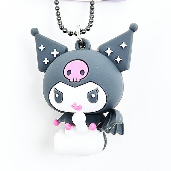 サンリオ クロミ ブラック エンジェルシリーズ PVCマスコット キーホルダー Sanrio 商品画像2：キャラグッズPERFECT WORLD TOKYO