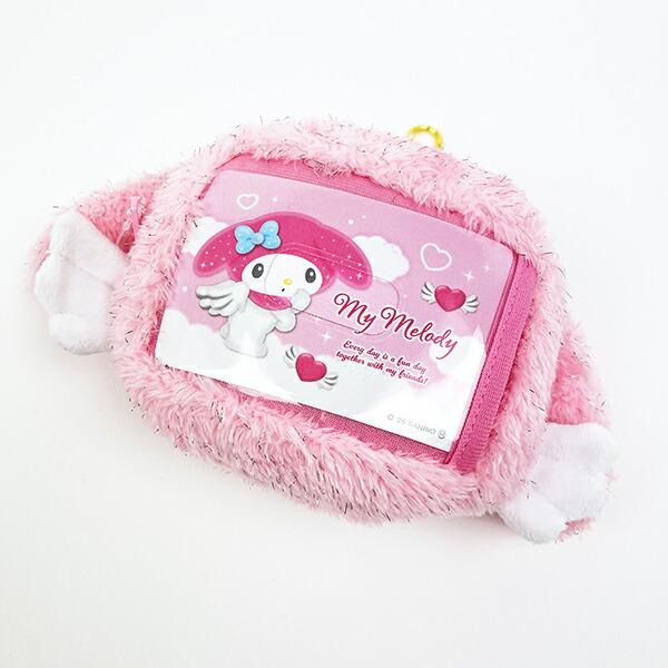 サンリオ マイメロディ ピンク エンジェルシリーズ フェイスパスケース 定期入れ Sanrio 商品画像3：キャラグッズPERFECT WORLD TOKYO