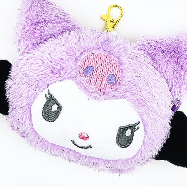 サンリオ クロミ パープル エンジェルシリーズ フェイスパスケース 定期入れ Sanrio 商品画像2：キャラグッズPERFECT WORLD TOKYO