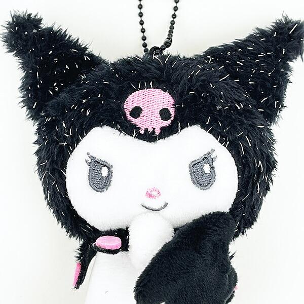 サンリオ クロミ ブラック エンジェルシリーズ ボールチェーンマスコット キーホルダー Sanrio 商品画像2：キャラグッズPERFECT WORLD TOKYO