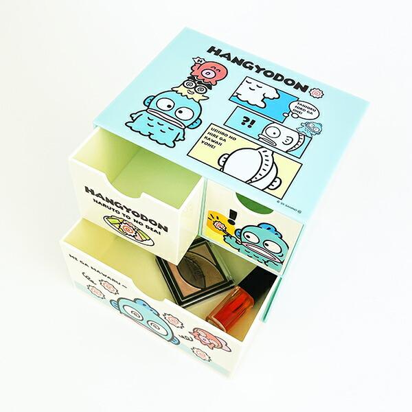 サンリオ ハンギョドン キャラチェスト 小物入れ 収納 インテリア Sanrio 商品画像4：キャラグッズPERFECT WORLD TOKYO