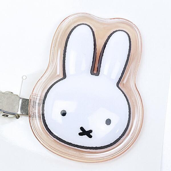 ミッフィー miffy ぷっくりったい前髪クリップ フェイス 商品画像2：キャラグッズPERFECT WORLD TOKYO